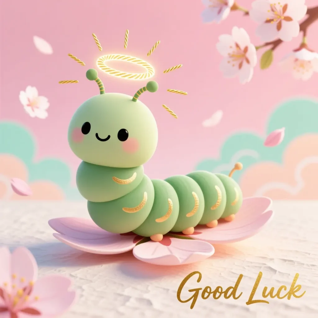 Caterpillar Good Luck