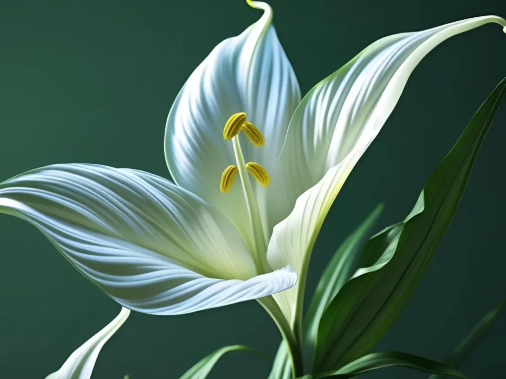 Emotional Healing and Peace Lily Symbolism