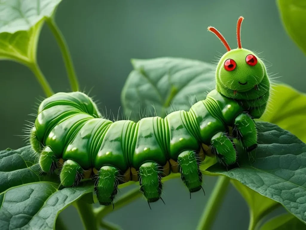 Green Caterpillar Symbolism