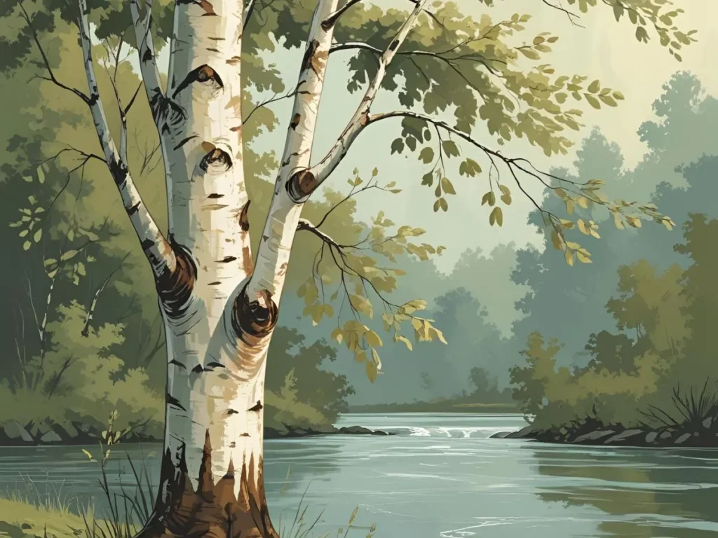 River Birch Tree Symbolism