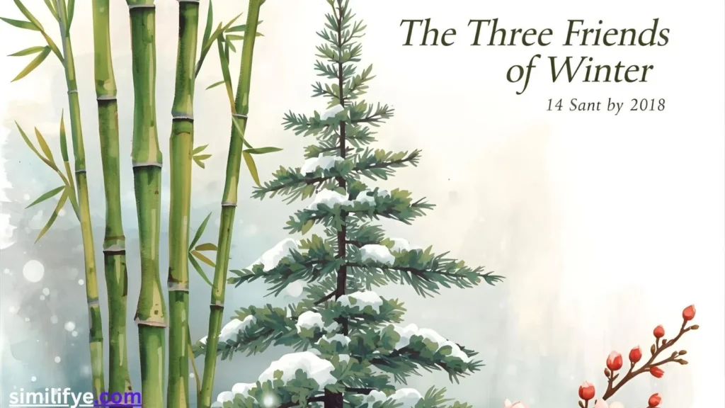 Three Friends of Winter Symbolism