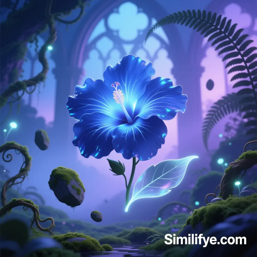 Blue Hibiscus Symbolism