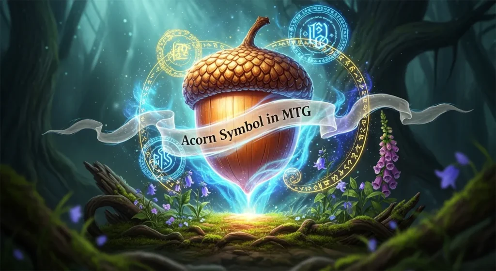 Acorn Symbol in MTG