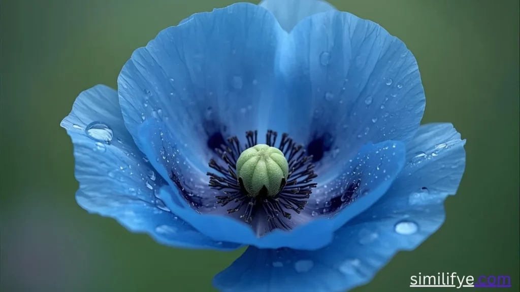 Blue Poppy Flower Symbolism