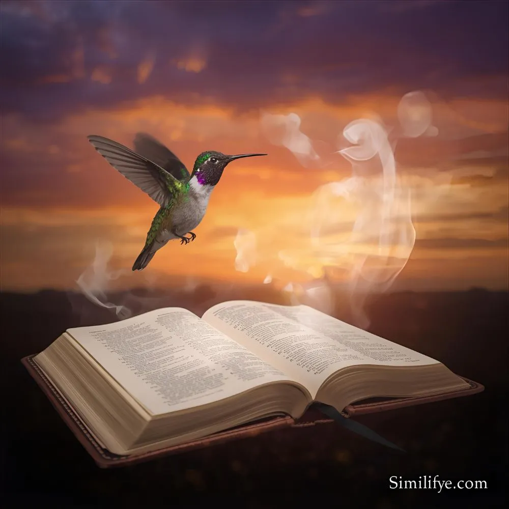 Hummingbird Symbolism Death Bible