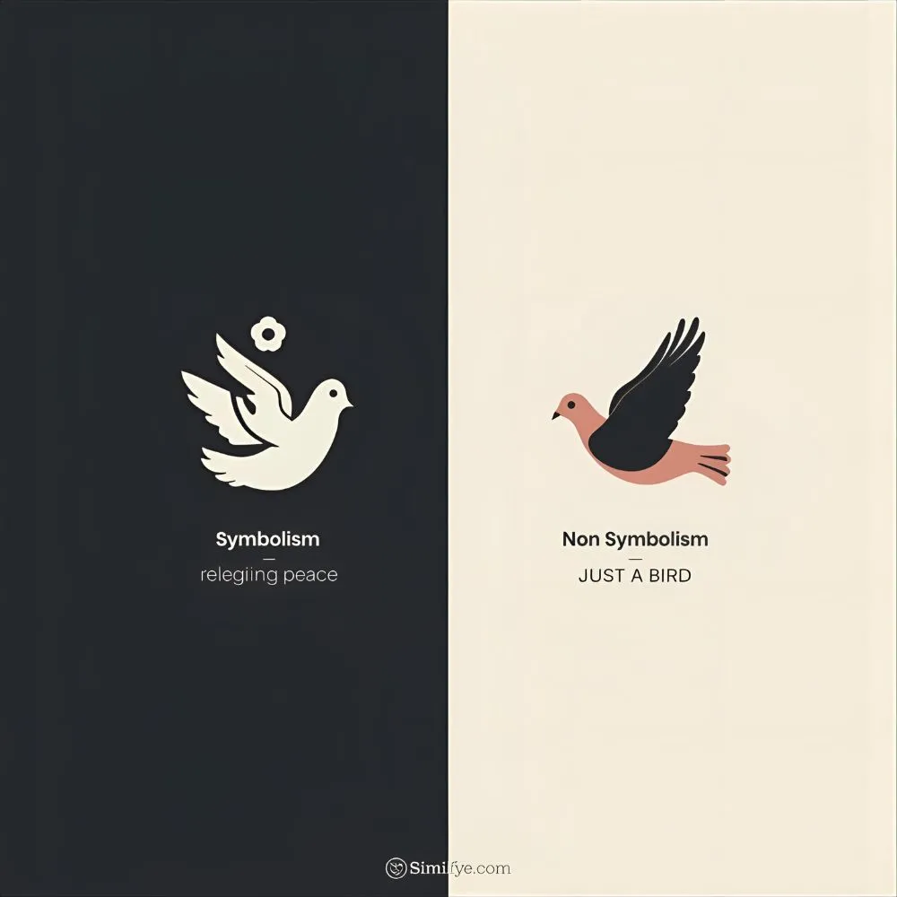 Non Examples of Symbolism in Literature