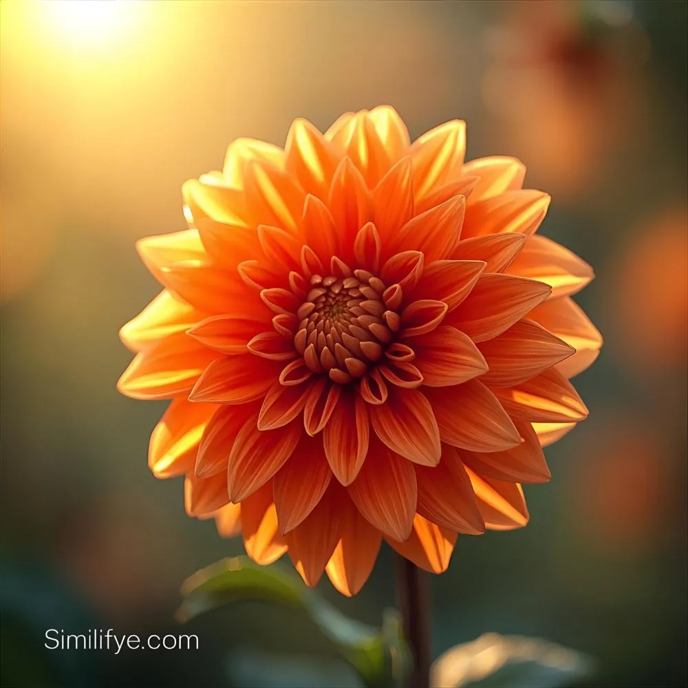 Orange Dahlia Symbolism