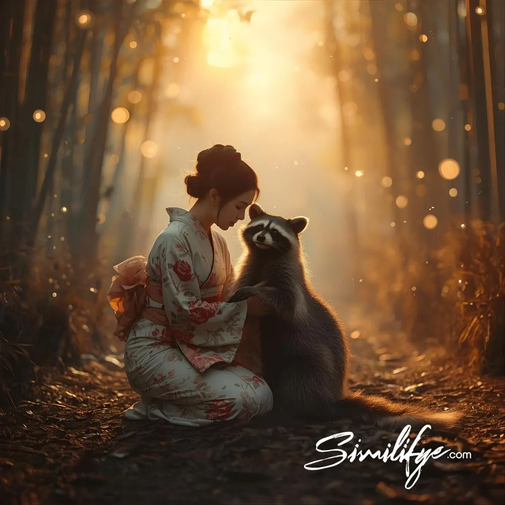 Raccoon Symbolism Japan