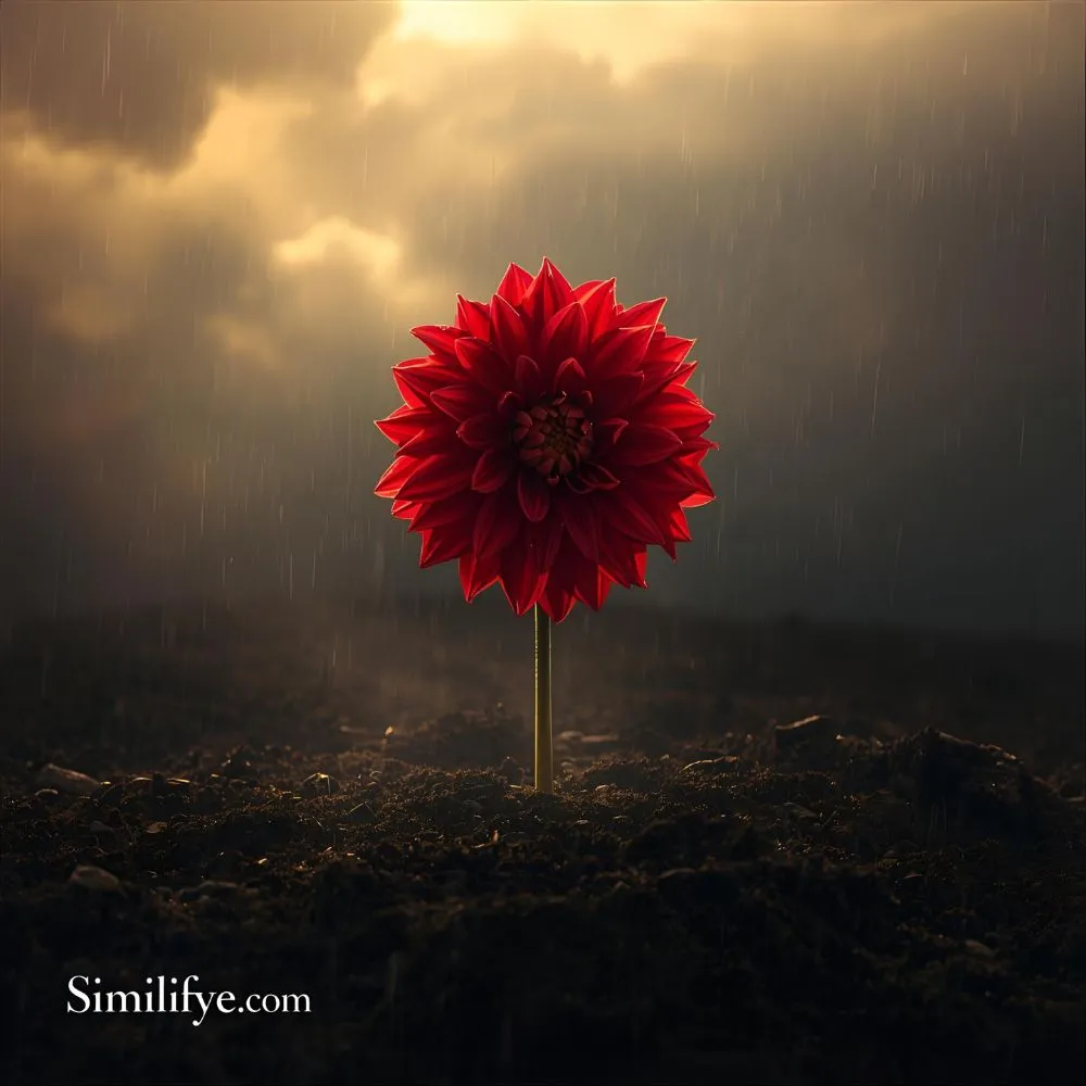 Red Dahlia Symbolism