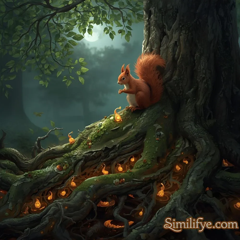 Red Squirrel Symbolism