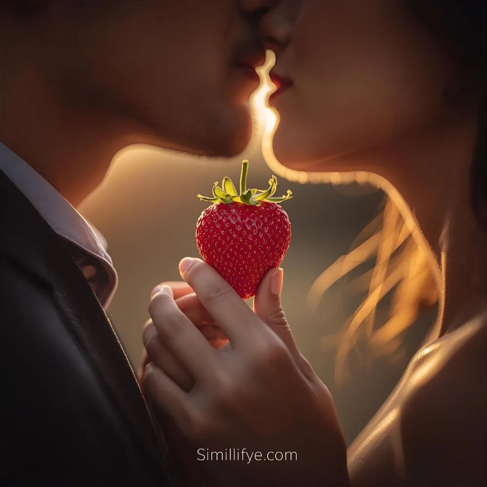 Strawberry meaning in love