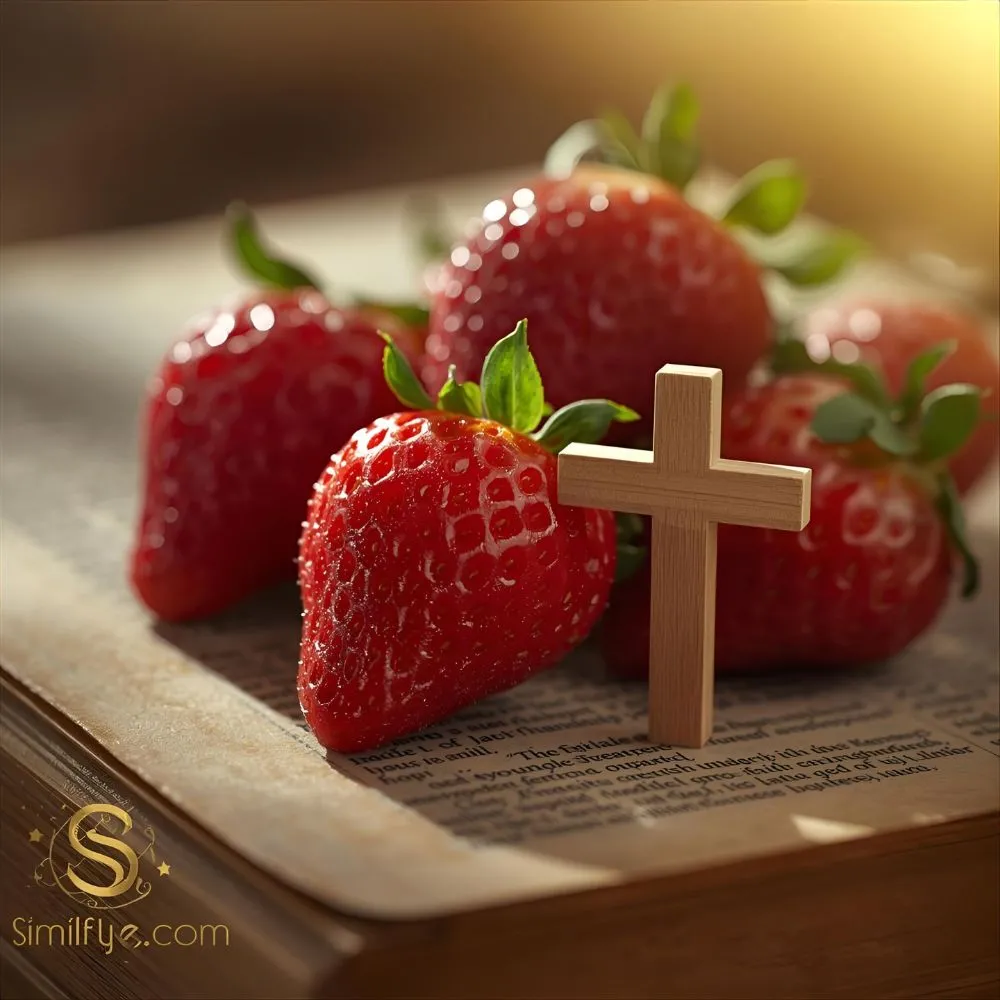 Strawberry symbolism bible