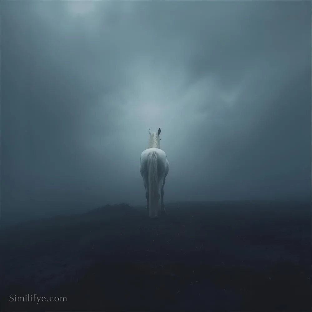 White Horse Symbolism Death