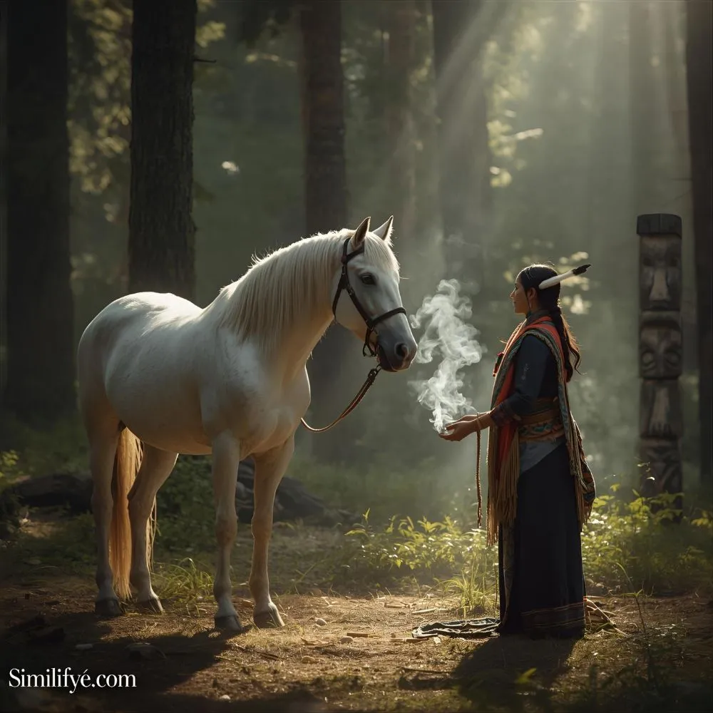 White Horse Symbolism Native American