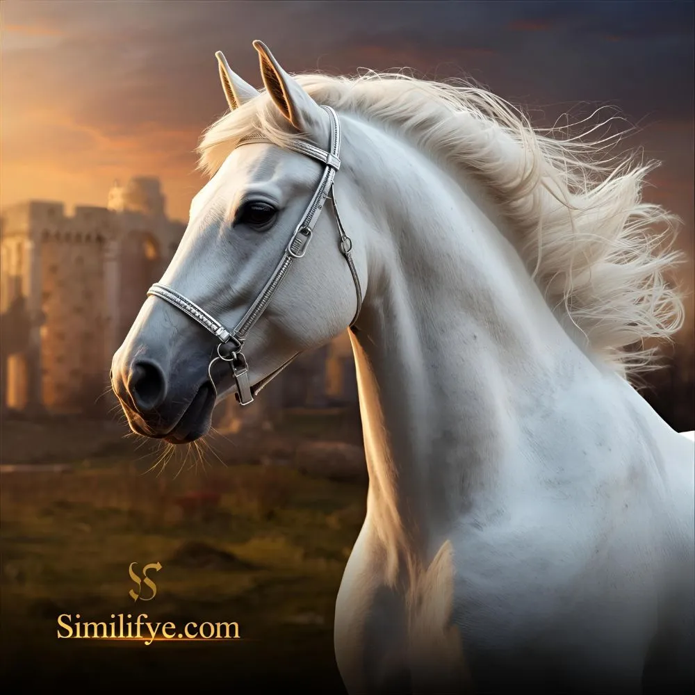White Horse Symbolism Purity and Nobility