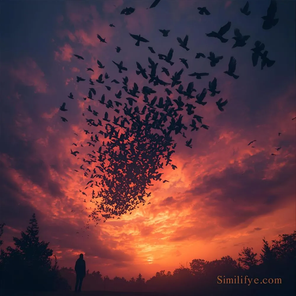 Flock of Crows Symbolism