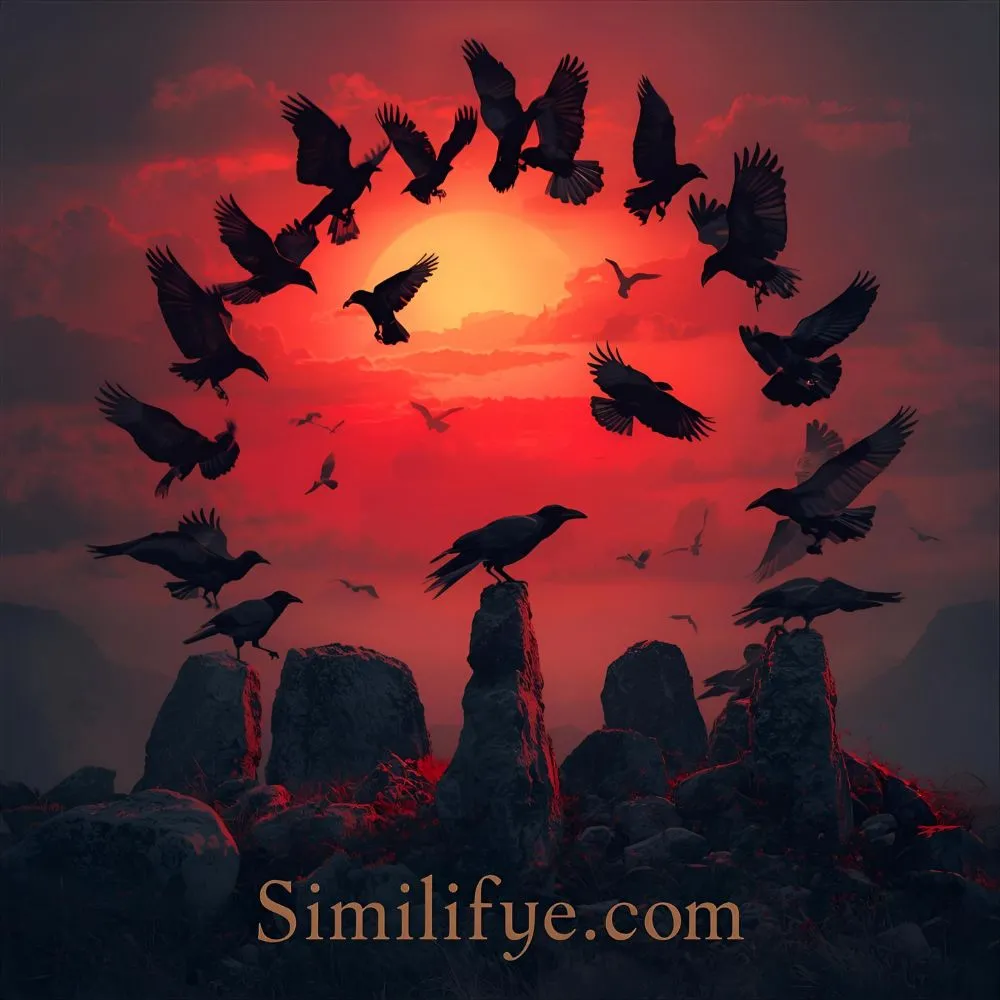 Murder of Crows Symbolism