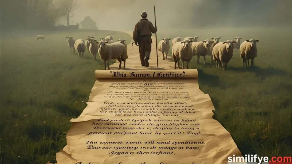 Sheep Symbolism in Literature