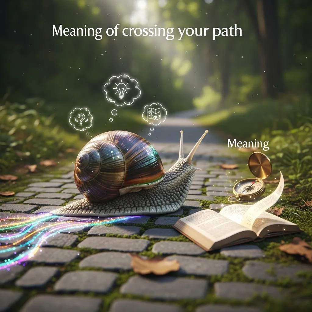 Snail Crossing Your Path