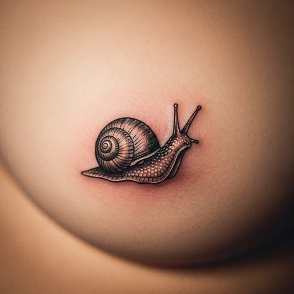 Snail Tattoo Symbolism
