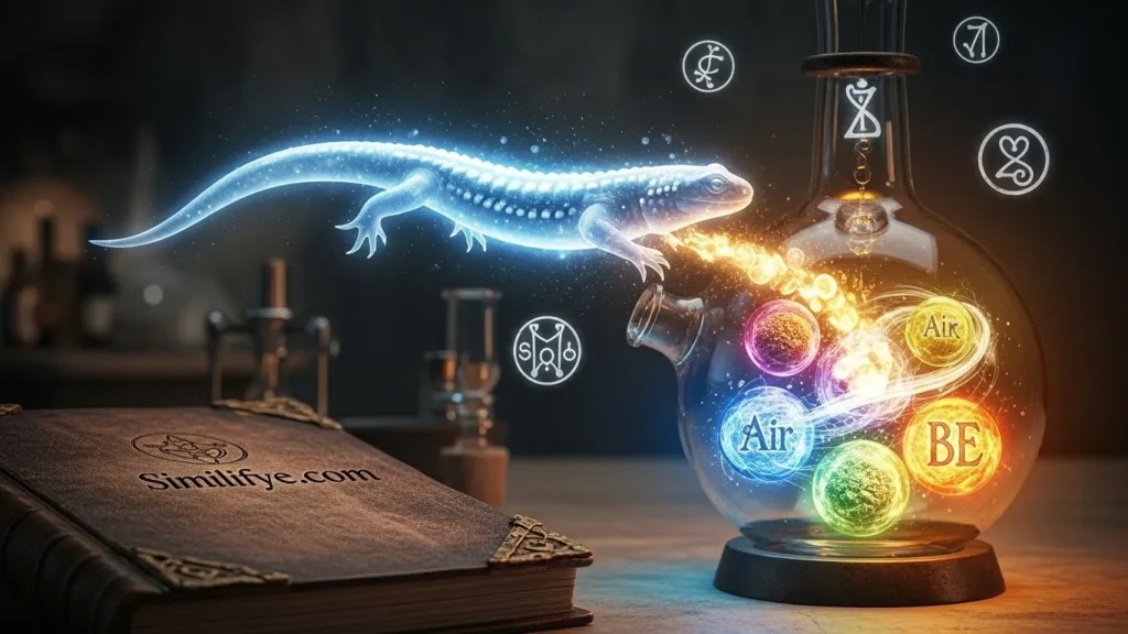 Salamander Symbolism in Alchemy