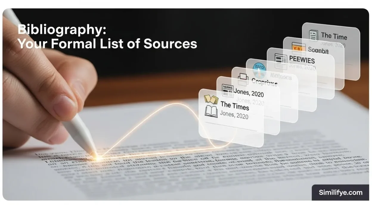 What Does Bibliography Mean