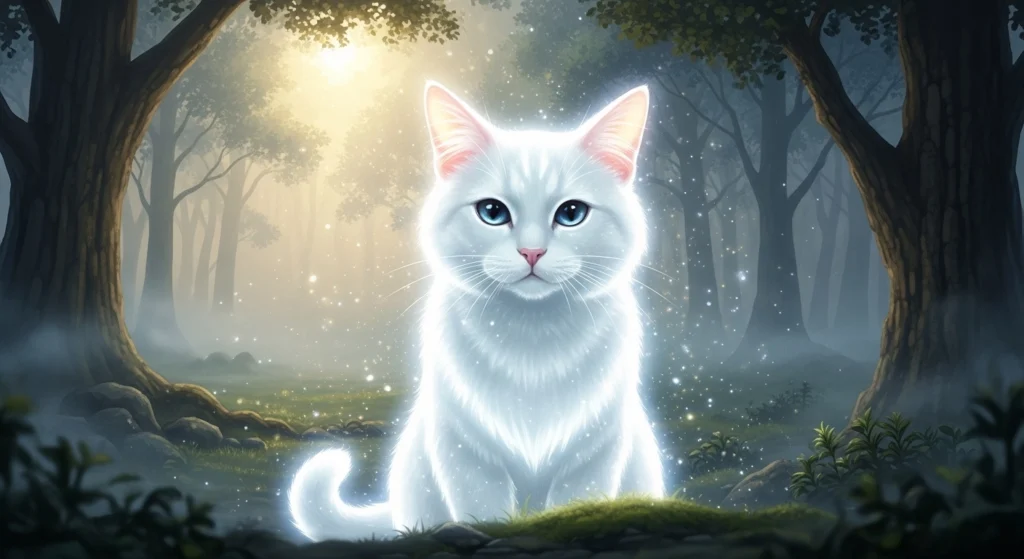 White Cat Symbolism Spiritual