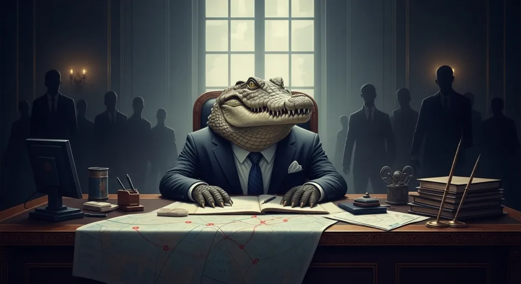 Crocodile Symbolism in Politics