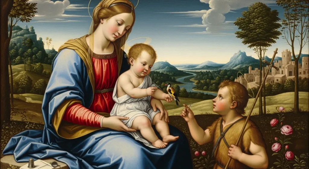 Madonna of the Goldfinch Symbolism