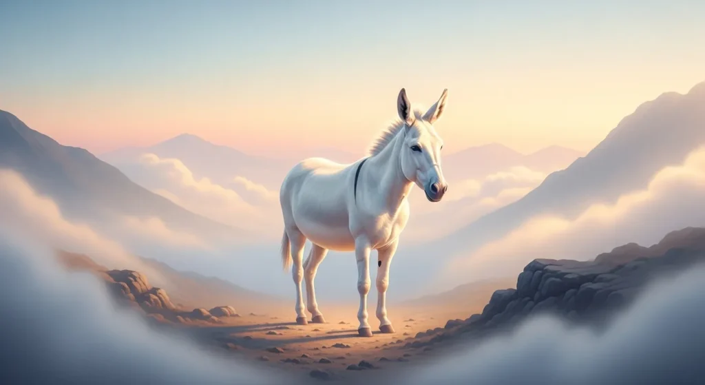 White Donkey Symbolism