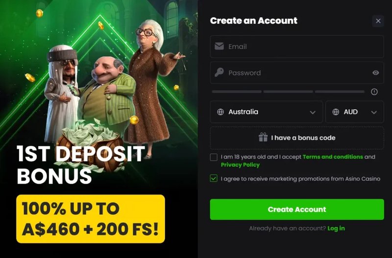 Best asino casino login in Australia